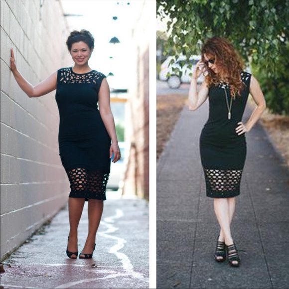 Modcloth Dresses & Skirts - ModCloth Mystic Laser Cut Dress XL